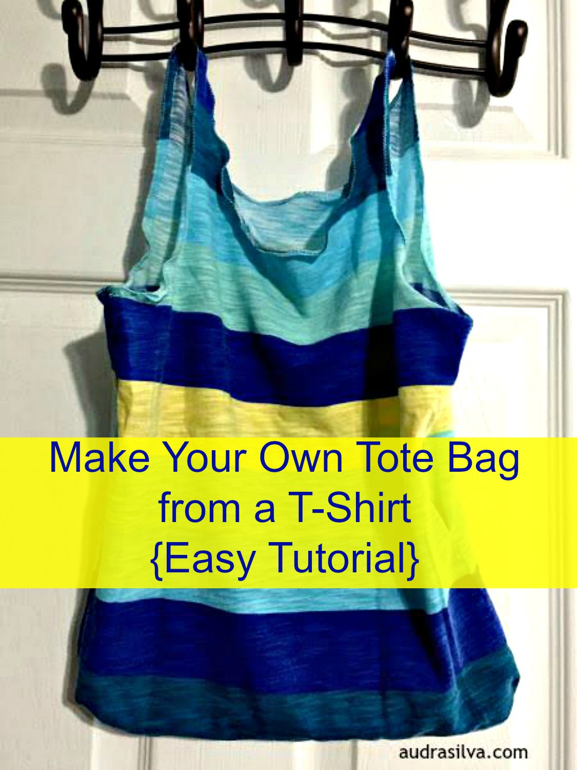 DIY: From T-Shirt To Tote Bag